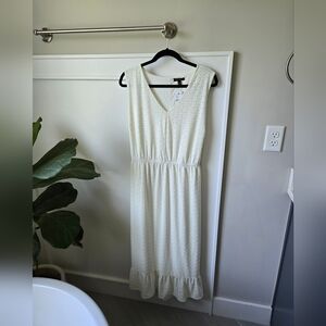 Lane Bryant White Eyelet Dress #106